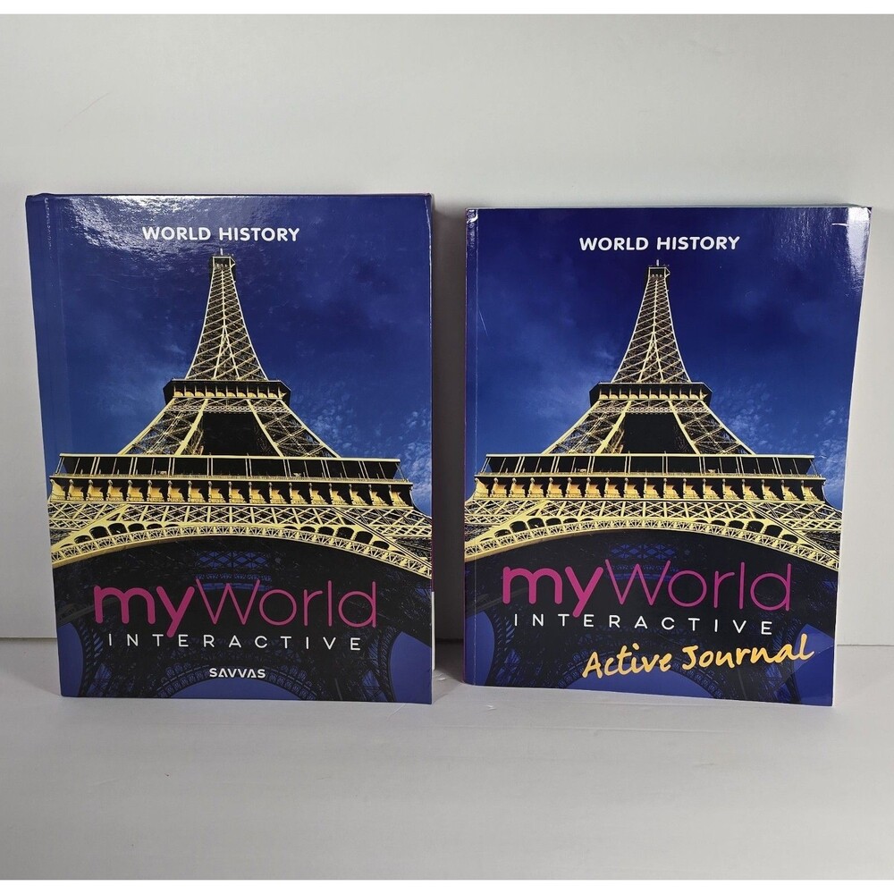 Savvas My World Interactive World History Student Textbook plus Active Journal